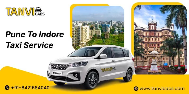 Pune to Indore Cab Service
